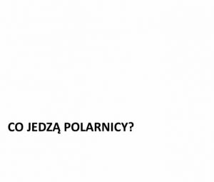 Co jedzą polarnicy?