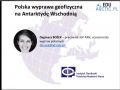 Polska wyprawa geofizyczna na Antarktydę Wschodnią