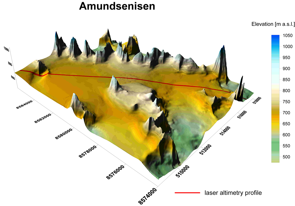 topografia amundsenisen